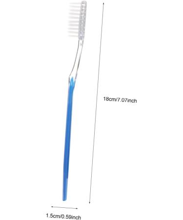 Minkissy Disposable Toothbrush 60 STK - Hygienic Micro-Tip Toothbrush for Sensitive Gums | Bulk Hotel & Toddler Use - Buy Online on GoSupps.com