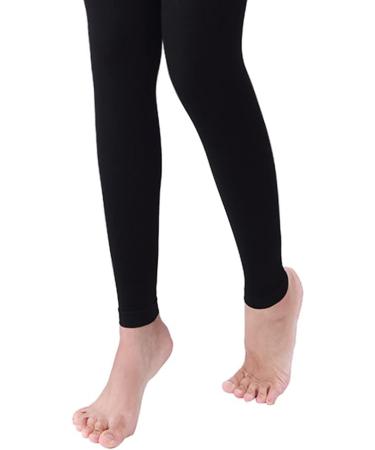 Women's 20-30 mmHg Compression Leggings for Varicose Veins & Swelling - Black Medium Footless Tights - Buy Online on GoSupps.com