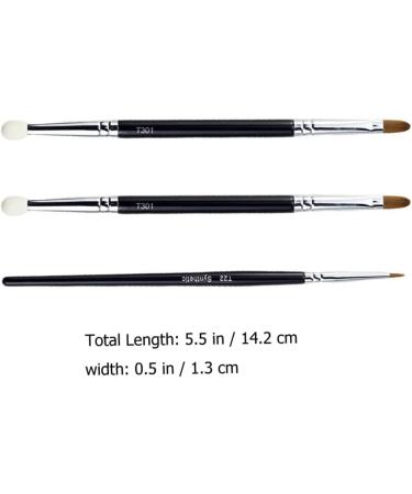 Healeved 1 Set Concealer Brush Small Conceal Brush Dark Circle Concealing Eyeliner Makeup Supplies Practical Cosmetics Face Concealer Double-head Sponge Brush Travel Makeup Portable Makeup - Buy Online on GoSupps.com