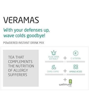 unionaren Fuxion Vera+ Herbal Mint Tea w. Natural Ingredients Aloe Vera Extract Vitamin C-Maintain a Strong Immune System Increases Resistance to Seasonal -1 Pouch of 28 Sticks - Buy Online on GoSupps.com