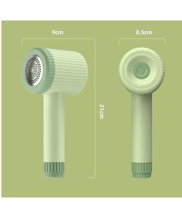 Rechargeable Fabric Shaver & Lint Remover with Electrostatic Brush - 21cm D for Effortless Clothing Care | Shop Internationally - Buy Online on GoSupps.com