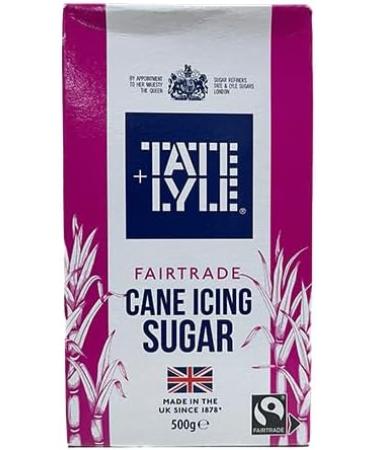 Tate & Lyle | Fairtrade Cane Icing Sugar 1kg | airtrade sugar is made using the juice of the sugarcane plant | Suitable for vegetarians and vegans. - Buy Online on GoSupps.com