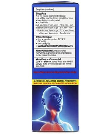 Giltuss HBP Cough & Chest Congestion Syrup - Maximum Strength Alcohol-Free Sugar-Free Non-Drowsy Raspberry Flavor - Safe for High Blood Pressure - 4 Fl Oz - Buy Online on GoSupps.com