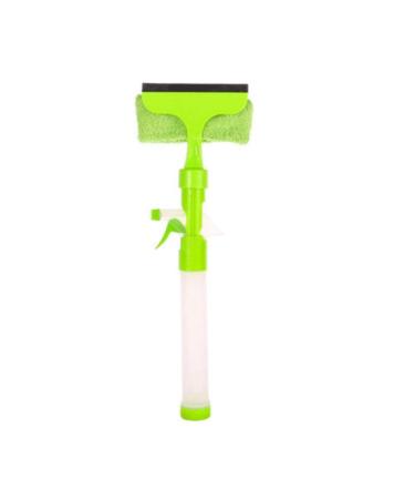 Glass Wiper - Double-Sided Window Scraper Cleaner Glass Cleaner Wiper Windshield Cleaner Brush for Window Shower Floor Car Home/Office Glass