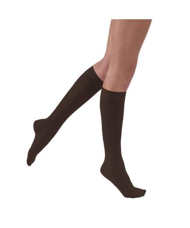 Jobst 119701 Ultrasheer Knee Highs 30-40 mmHg - Size & Color-Espresso Medium