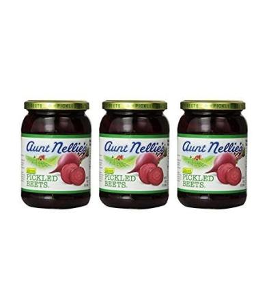 Aunt Nellies Pickled Beets, 16 Ounce (Pack of 3)