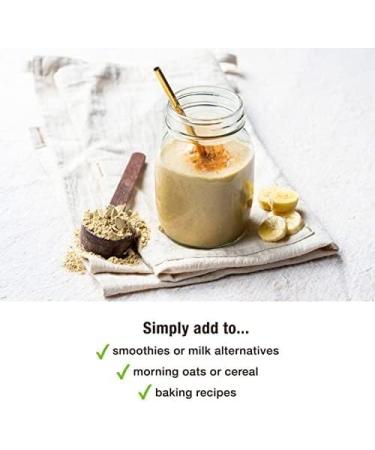 BodyMe Organic Vegan Protein Powder Blend with Maca and Cinnamon - Superfood Boosted, Unflavoured, Dairy and Soy Free - 1kg (30 Servings) - Buy Online on GoSupps.com