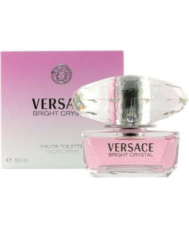 Bright Crystal 1.7oz. Eau de Toilette Spray for Women by Versace 1.7 Fl Oz (Pack of 1)