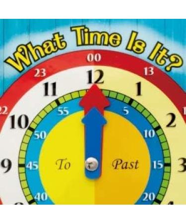 ZazzyKid Clock Learning Set for Kids - 5 Clocks & Erasable Markers | Teach Time Easily! - Buy Online on GoSupps.com