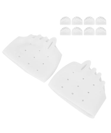 Premium Bunion Corrector & Hallux Valgus Splint - 5-Hole Foot Toe Separator - High Elasticity SEBS Support - Effective Protection (White) - Buy Online on GoSupps.com