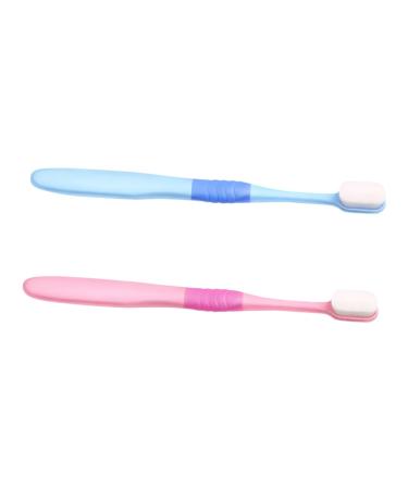 Oatipho 2st Tool for the oral care children toothbrush toothbrushes with bristles soft toothbrushes extra soft toothbrush micro-nano toothbrush cleaning brush after birth