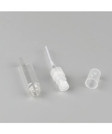 TIANZD Pack of 25 Empty 5ml Clear Transparent Glass Fine Mist Pump Spray Bottles Travel Mini Portable Spray Perfume Cosmetic Containers Sample Vials Refillable with Funnel and Dropper - Buy Online on GoSupps.com