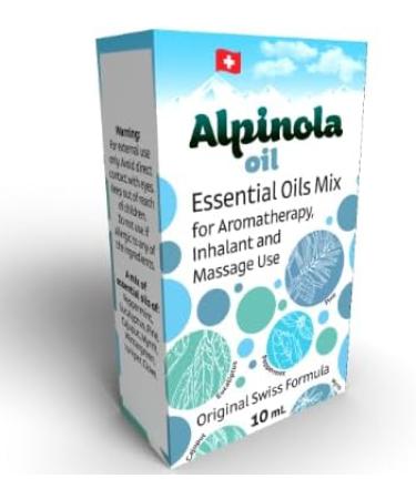 Alpinola Oil - Essential Oils Mix for Aromatherapy Inhalant and Massage Use - Buy Online on GoSupps.com