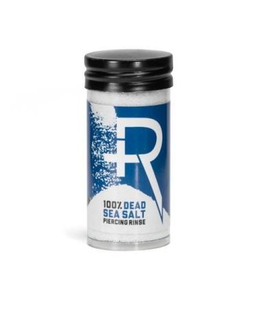 Recovery Piercing Aftercare Sea Salt From Dead Sea - All Natural, Soothing Healing Saline Solution 2.65 Ounce (Pack of 1)