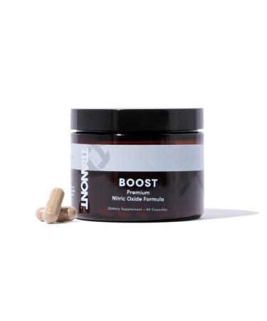 Tranont Boost - Advanced Nitric Oxide Supplements for Women & Men. Peak Performance Energy & Focus - Nitric Oxide L-Arginine Antioxidants for Improved Mental Clarity & Strong Muscles - 60 Capsules