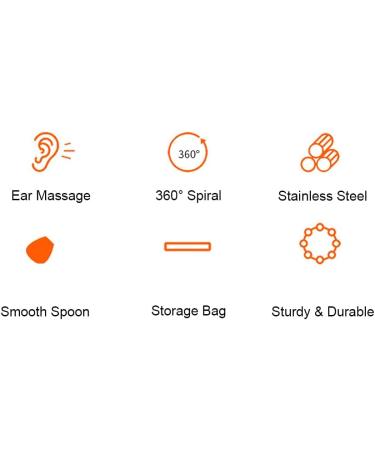 NTBL 7PCS Stainless Steel Ear Wax Removal Kit - Ear Wax Remover Pickers & Cleaner Tools - Buy Online on GoSupps.com