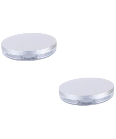 Angoily Body Mirrors 4 Pcs Loose Powder Box 5g Powder Case Elasticity Blindfold Travel Portable Mirror Colorfulx2pcs 7.5x7.5cmx2pcs