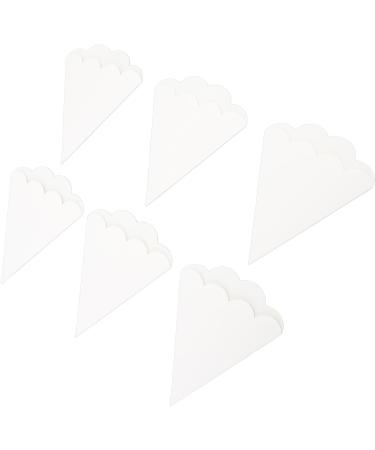 Cone Bag 100pcs Paper Popcorn Bags Triangle Goody Bags Convenient and Portable Greaseproof Small Bags for Fresh and Crispy Snacks - Buy Online on GoSupps.com