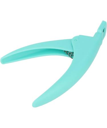 Nail Tip Cutter Stainless Steel Portable Trimmer for Manicure DIY Easy to Carry Cut Your Desired Lengths and Shapes Ergonomic Design Widely Applicable Made of Plastic (Green) - Buy Online on GoSupps.com