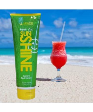 Hempz High On Sunshine DHA & Cosmetic Bronzer 9oz - Achieve a Radiant Tan & Glow | International Shipping Available - Buy Online on GoSupps.com
