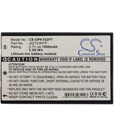 Replacement Battery for Optoma BB-LIO37B BB-PK12ALIS Pico PK101 PICO PK102 PICO PK120 - AP-60 Z60 1050mAh/3.7V | International Shipping Available - Buy Online on GoSupps.com