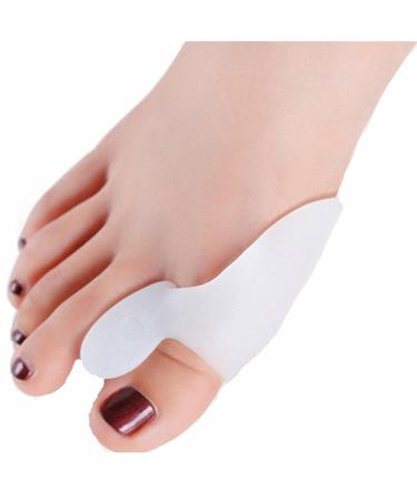 Hallux Valgus Correction Toe Separator - Silicone Gel 6 Pack BPA-Free Universal Size for Pain Relief - Buy Online on GoSupps.com