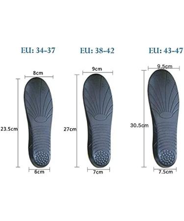 Shock-Absorbing Breathable Insole for Running Shoes | Comfortable Arch Support Insert (EU 38-42 - Buy Online on GoSupps.com