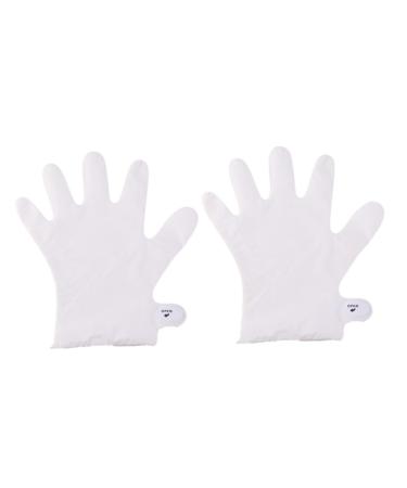FRCOLOR 6 Pairs Exfoliating Mask Hands Peeling Mask Cream Gloves Hand Mask Foot Cream White Silky