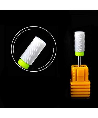 3/32" Medium Flame Cuspidal Nail Art Drill Bit Polish Tool Ceramic Mounted Grinding Stone Head Electric Manicure Cutter - (Color: BL) - Buy Online on GoSupps.com