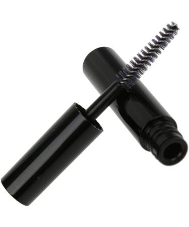 Tiuimk 4ML Premium Eyelash Growth Serum Black Mascara Bottle with Lip Gloss Container - Buy Online on GoSupps.com
