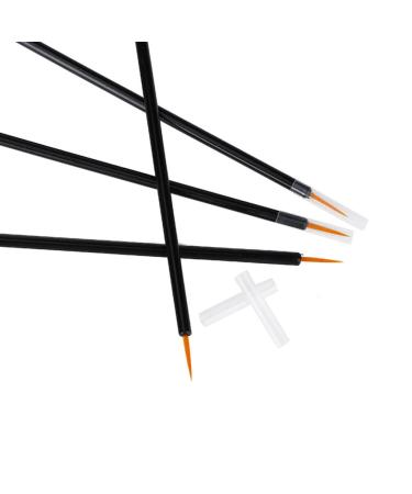 Buy SOLUSTRE 50pcs Disposable Eyeliner Brush Applicators - Premium Black Eyeliner Wands for Makeup - International Shipping Available - Buy Online on GoSupps.com