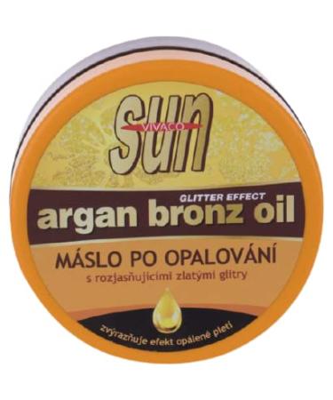 Vivaco Sun Argan Bronz Oil Glitter Aftersun Butter
