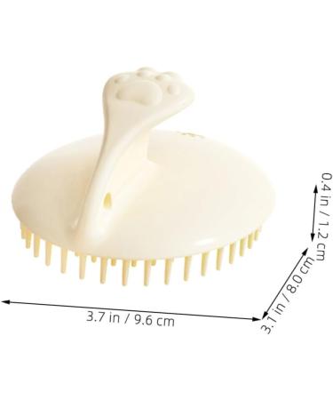 Frcolor Shampoo Massage Comb | Scalp Massager Hairbrush for Wet & Dry Use | 9.60x8.00x1.20cm | International Shipping Available - Buy Online on GoSupps.com