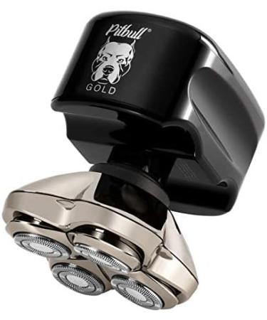 Skull Shaver Pitbull Gold PRO Men's Electric Head and Face Shaver - Head and Face Electric Razor - Buy Online on GoSupps.com