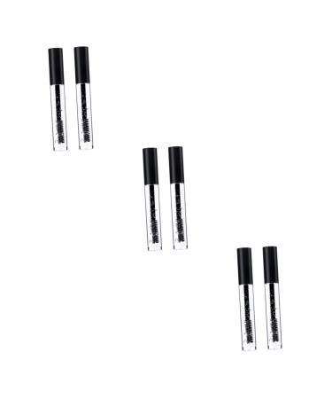 NOLITOY 6 Pcs Shaping Liquid Brow Control Black Lash Gel Miss Pencil Colorless 1 count (Pack of 1) Transparent Colorx3pcs