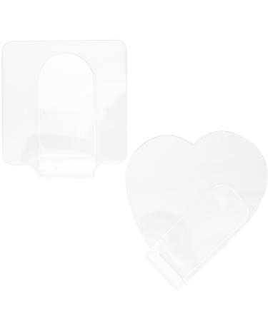 NUOBESTY Plateaux de M lange Transparents 2 Pi ces pour Palettes de Maquillage Eyeliner et Ongles Palettes Portables pour Manucure pour Usage Professionnel et D coration Cosm tique