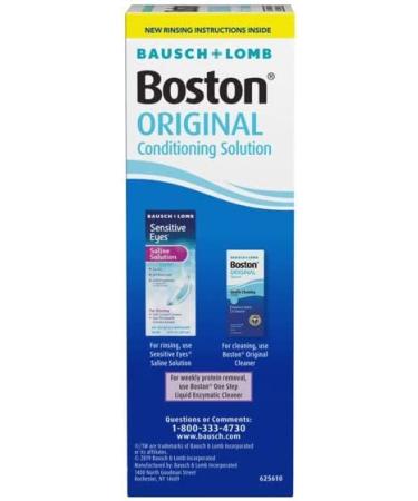 Bausch & Lomb Boston Original Conditioning Solution 3.5 Oz (Pack of 3) - 3.5 Fl Oz x 3 - Buy Online on GoSupps.com
