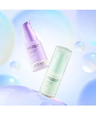 SACE LADY Color Correcting Primer | Pore Filler & Brightening Face Base | Oil Control & Redness Adjustment | International Shipping | 0.7Oz (Purple - Buy Online on GoSupps.com