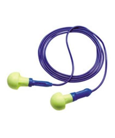 Use E-A-R Pushins Mushroom Shaped EARform Foam Corded Earplugs (1 Pair Per Poly Bag 100 Pair Per Box)