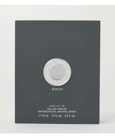 Arabian Oud AMIRI 75 ml | Eau de Parfum Unisex | Bergamot Cardamom Amber and Sandalwood | Citric and Woody Scent. - Buy Online on GoSupps.com