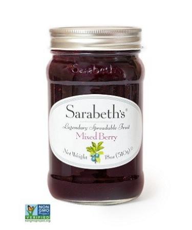 Sarabeth's 3 Jar Set - Peach Apricot, Strawberry Raspberry, Mixed Berry 18 oz each - Buy Online on GoSupps.com