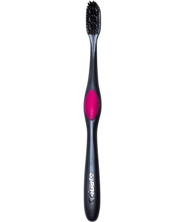 Colgate 360 Charcoal Infused Toothbrush with Floss-Tip Bristles - Soft (Pack of 3, Colors Vary) - Buy Online on GoSupps.com