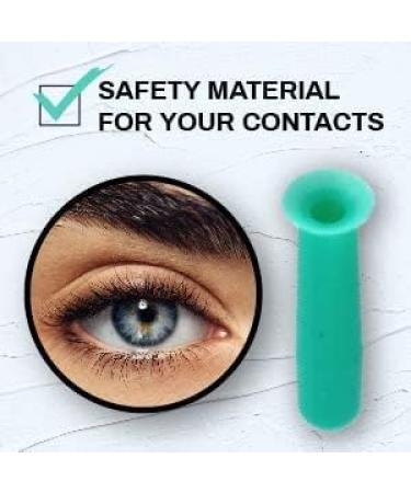 Soft Contact Lenses Green Inserter & Remover - 10 pcs Suction Cup for Monthly & Daily Use | Sports World Vision - Buy Online on GoSupps.com