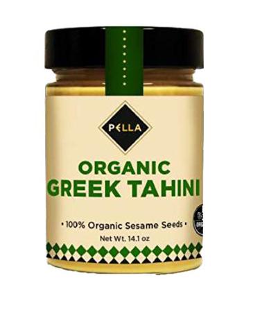 Pella, Organic Greek Tahini, Imported From Greece, 10.6 Oz. (Pack of 2)
