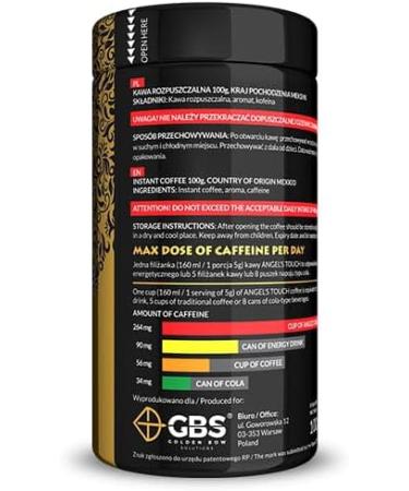  Golden Bow Solutions GBS Angels Touch 100g Coffee Flavor: (Salted Caramel) - Buy Online on GoSupps.com