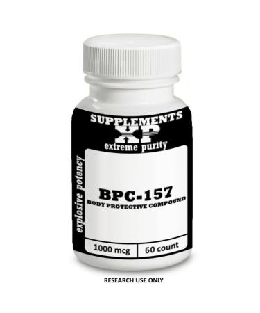 BPC 157 | Healing Peptide | Body Protective Compound | 1000 mcg x 60 Capsules | 60000 mcg