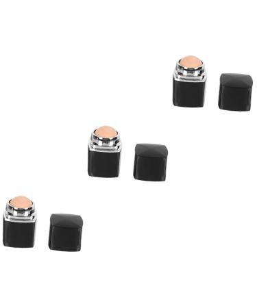 Housoutil 3 Pcs Facial Oil Absorbing Ball Skincare Tool Facial Oil Cleaning Roller Facial Oil Control Tool Blackx3pcs 1 count (Pack of 1)