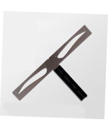 SKISUNO Eyebrow Ruler for Reusable Positioning Eyebrow Three-point Balance Stencil Kit Ruler One-word Caliper Eyebrows - Buy Online on GoSupps.com