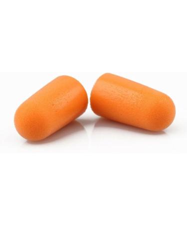 10 Pairs Orange Noise Reducer Disposable Foam Ear Plugs for Sleeping - Soft & Comfortable Ear Protection - Buy Online on GoSupps.com