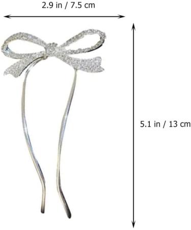 4 pieces vintage rhinestone U-shape hair stick for girls and women - Buy Online on GoSupps.com